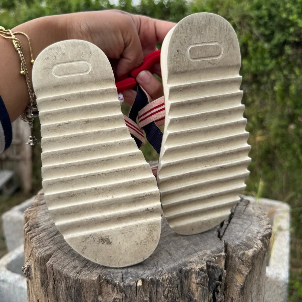 Fendi Pink Black Logo Girls Sandals